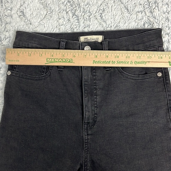 Madewell 11” High Rise Skinny in Lunar Wash waist 27 - Picture 4 of 9